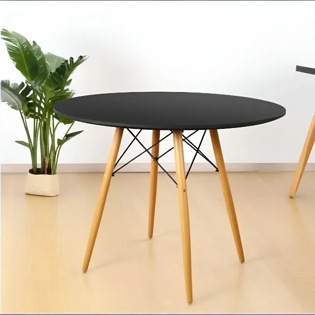 Mesa Eames Redonda Diametro de 70cm Industrial