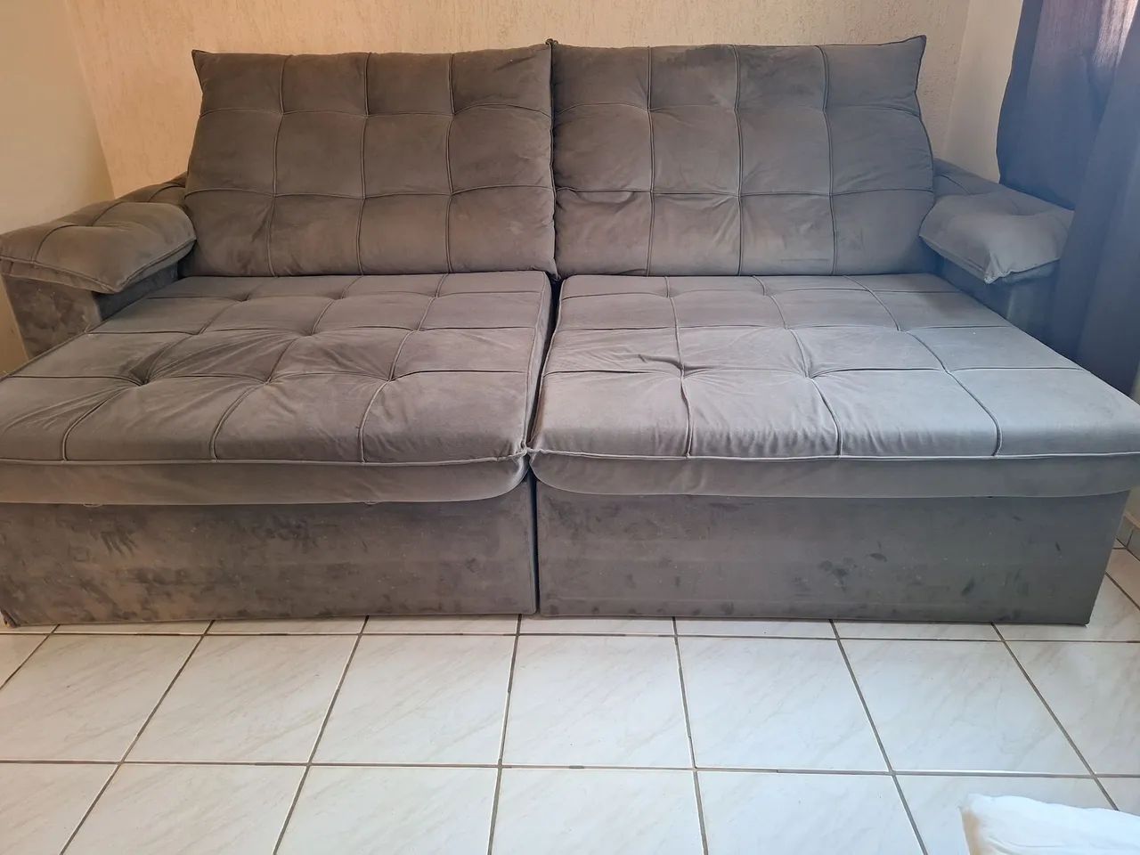 Vendo Sofá 3mt x 2mt aberto - Foto 4