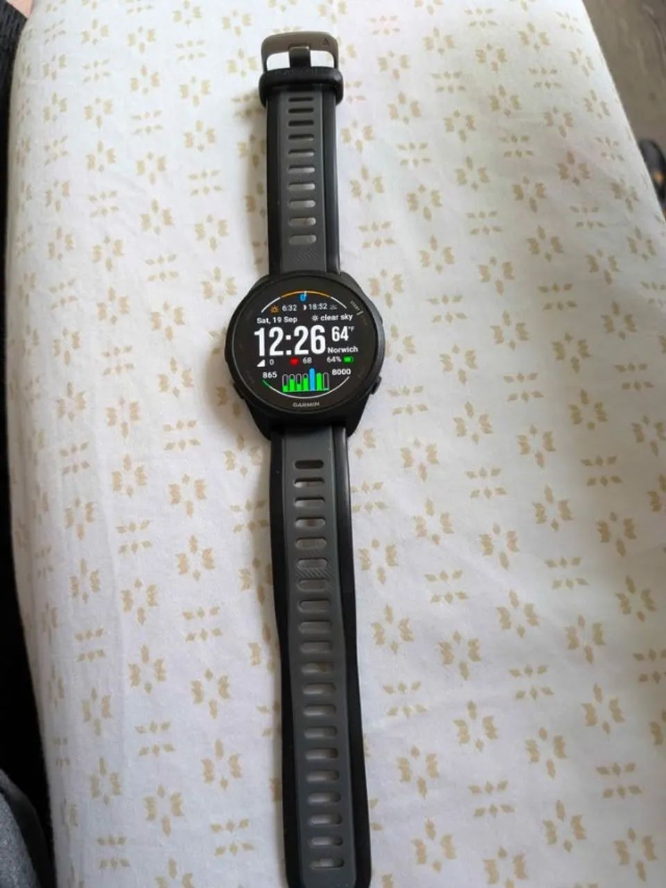 Garmin Forerunner 165 Preto GPS - Corrida - Foto 2
