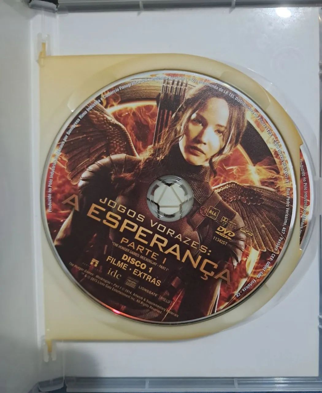 Dvd Jogos Vorazes - a esperança 1 - Foto 3