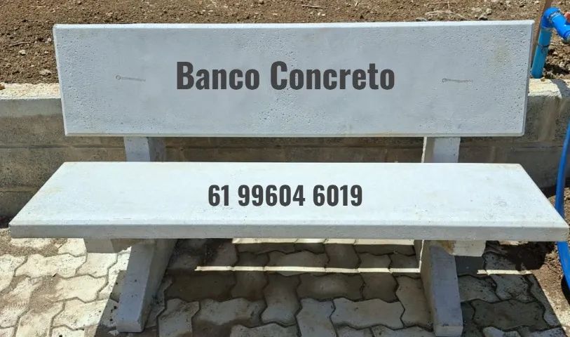 Banco Concreto - Foto 2