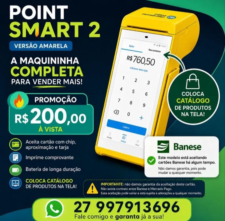 Smart 2 4g Android lançamento mercado pago 