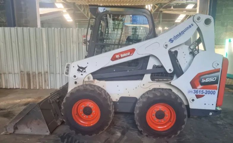 Mini Carregadeira Bobcat S650 Com 603.5hs Ano 2024 Com Ar - Foto 2