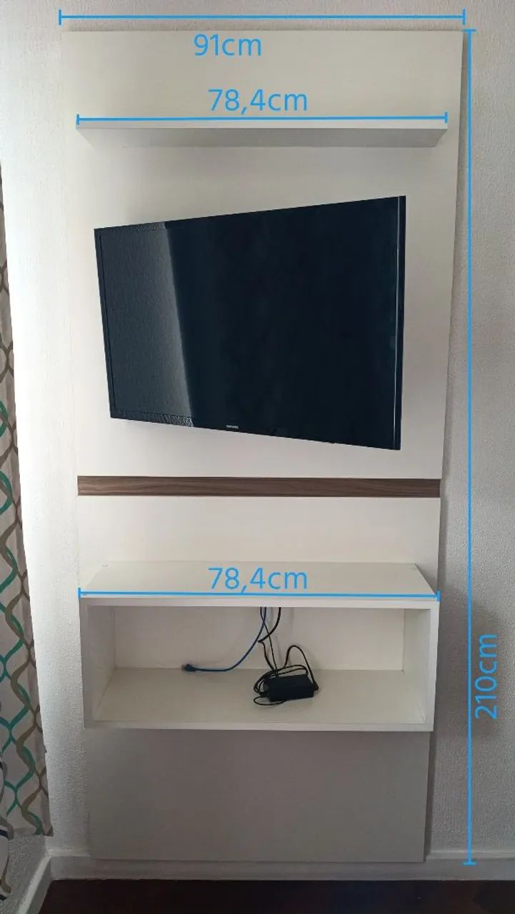 Venda de painel + TV Samsung 32 polegadas