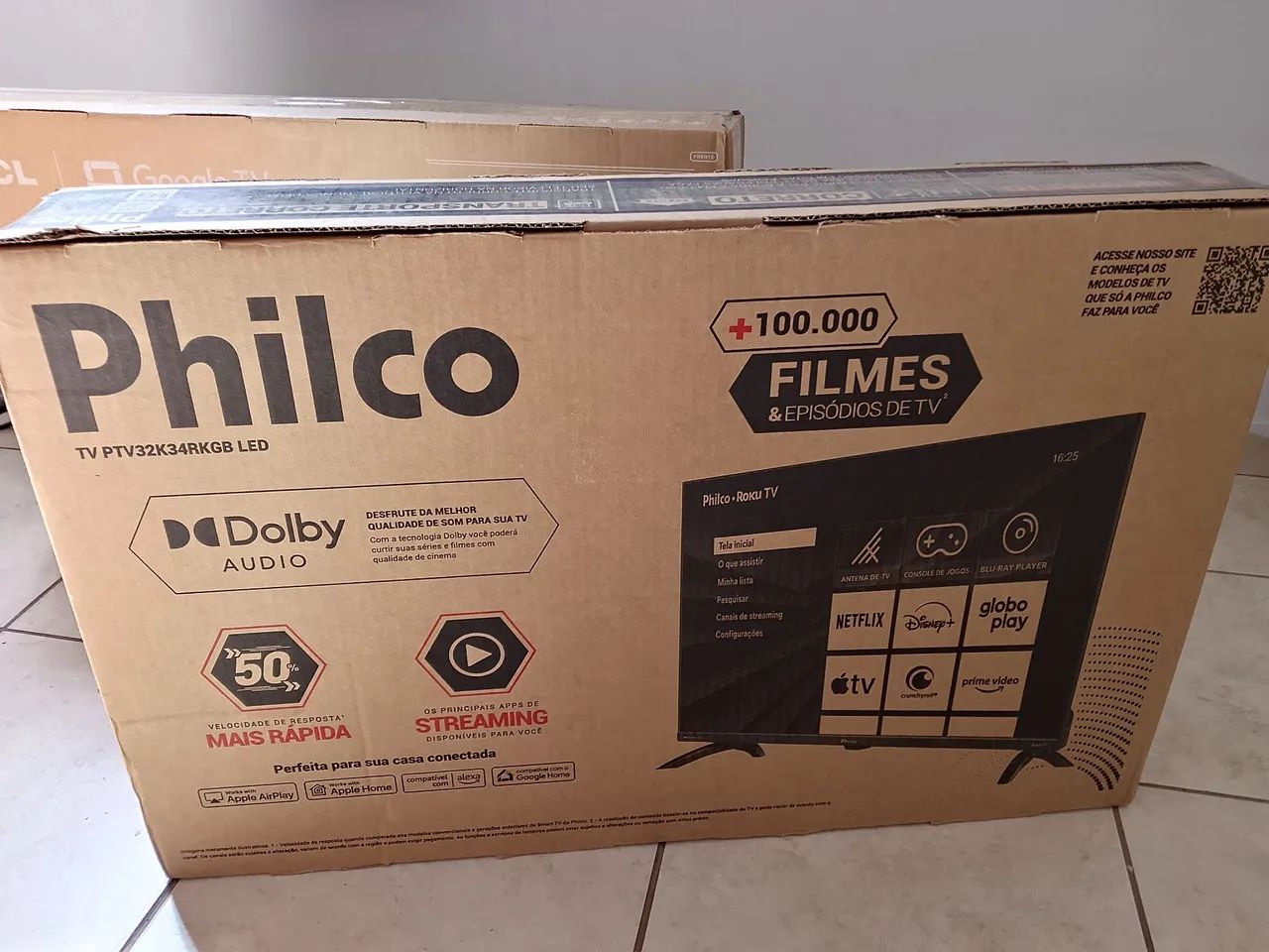 Vendo TV 32 polegadas nova na caixa lácrada - Foto 2
