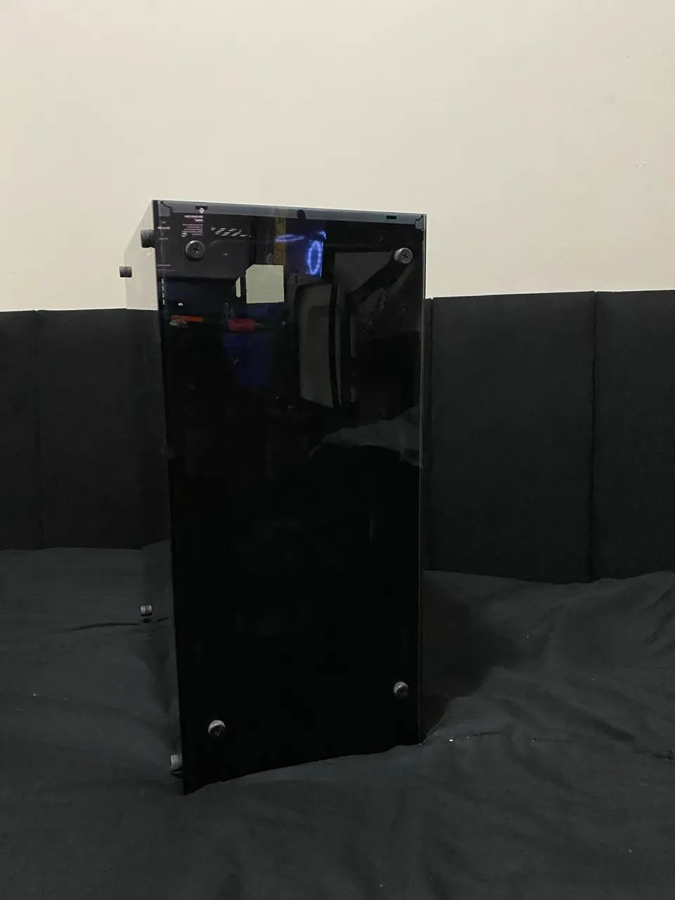 Gabinete Gamer Mid Tower branco com Lateral em Vidro Temperado - Foto 3