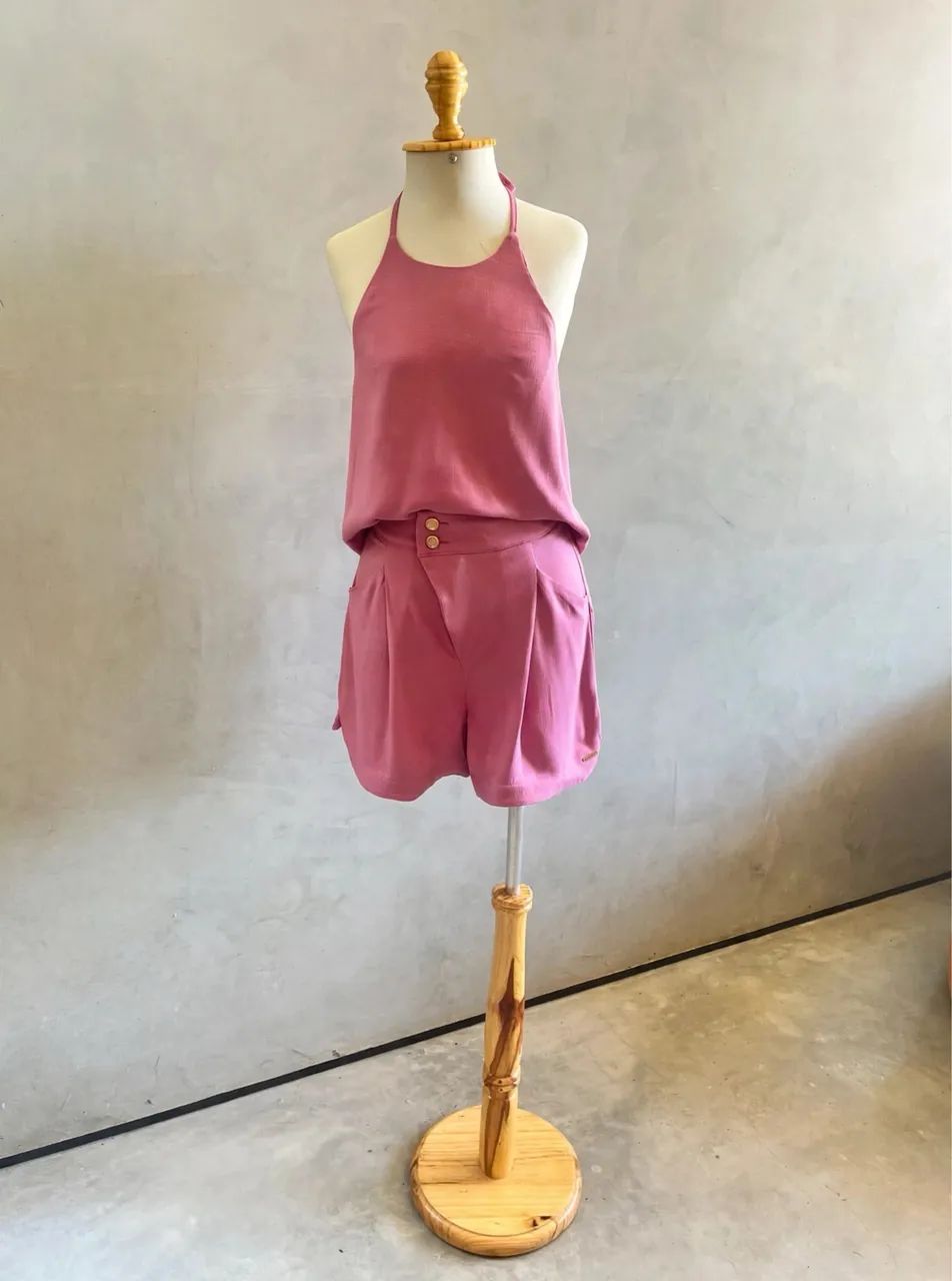 Conjunto feminino com short e regata | Look versátil e elegante - Foto 5