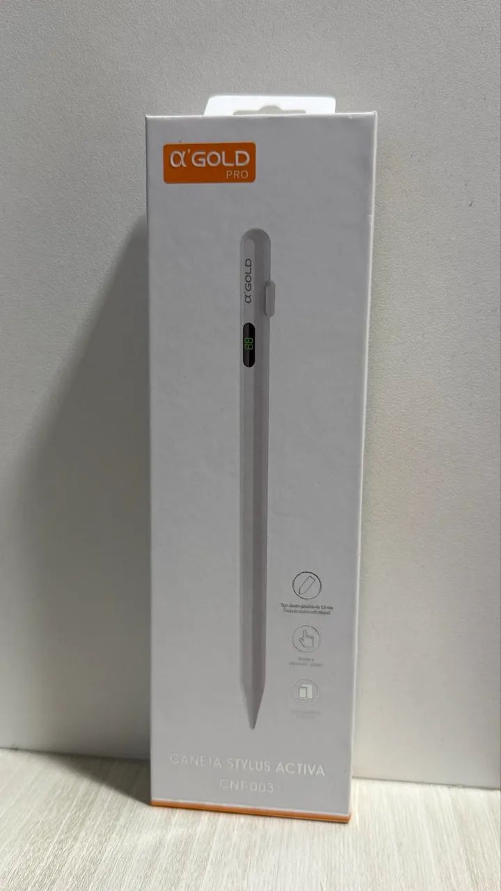 ? CANETA STYLUS ATIVA ?GOLD PRO - MODELO CNT-003 ? - Foto 2