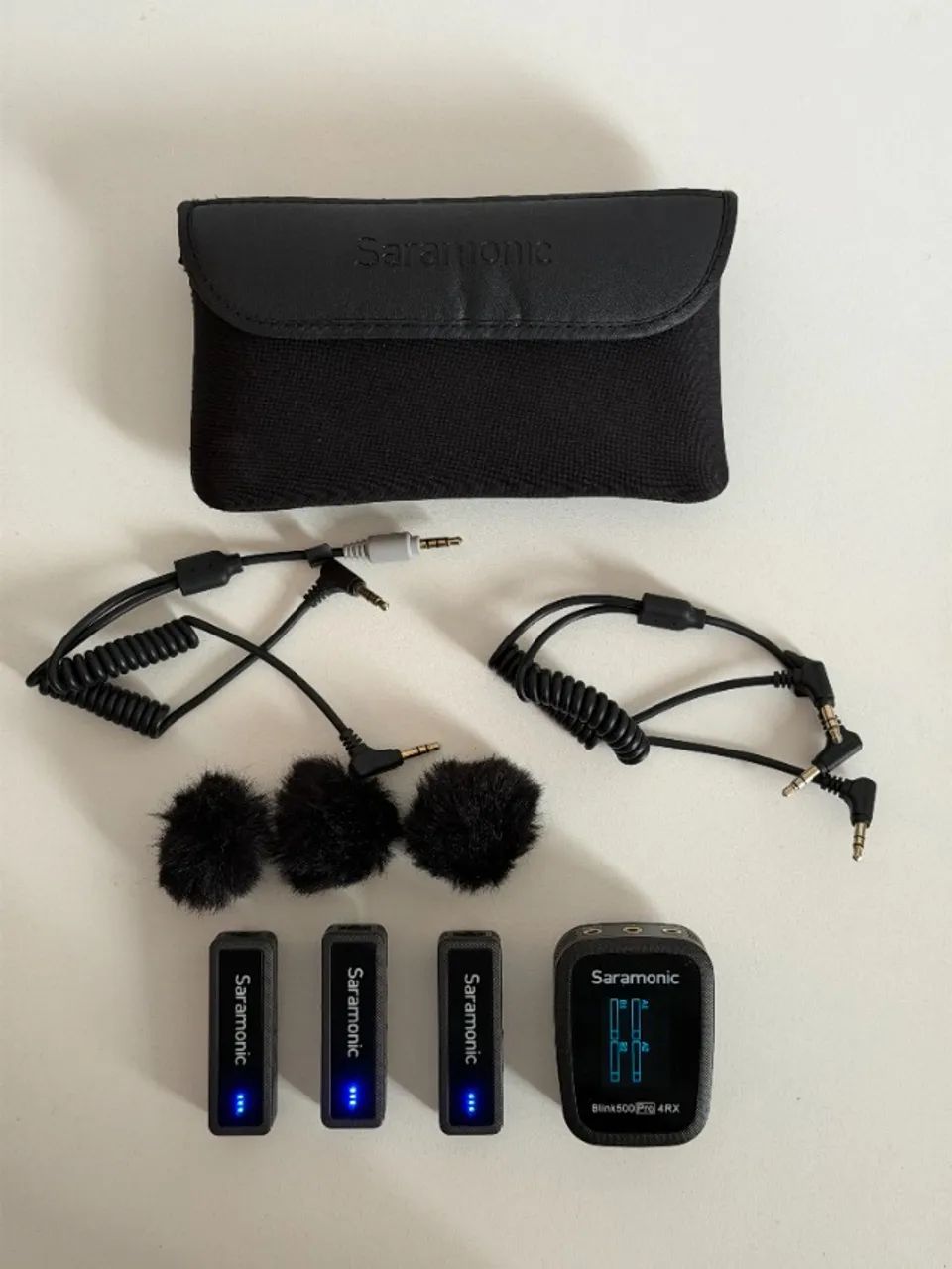 Microfone Lapela Saramonic BLINK 500 pro