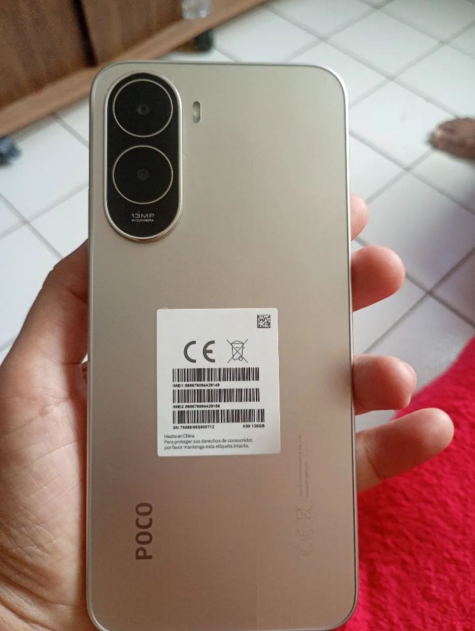 Celular poco c 81pro 128 GB pra vender no precinho  - Foto 2