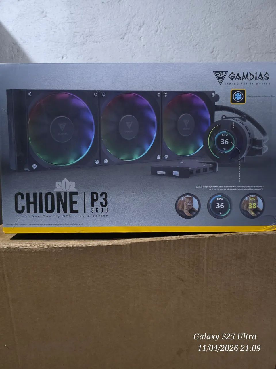  Water Cooler Gamdias Chione P3 