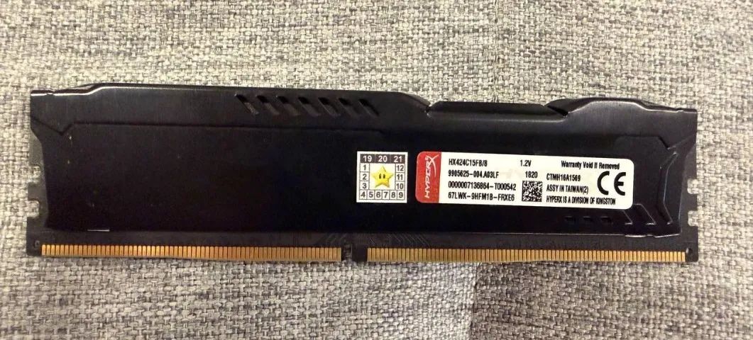 Memória RAM Kingston HyperX Fury DDR4 8GB 2400 MHz - Foto 2