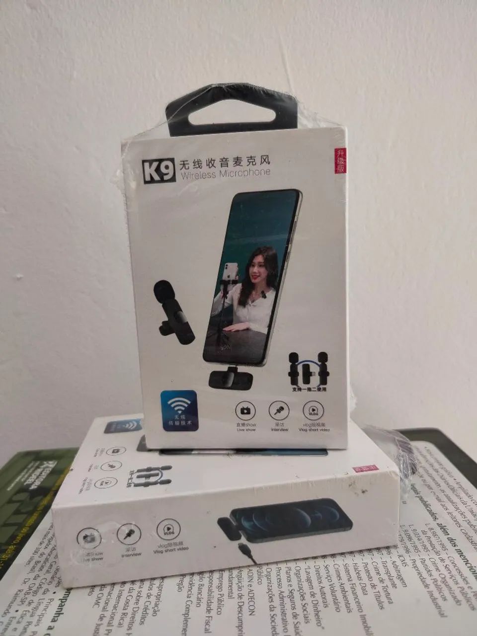 Venda microfones Wireless K9. 
