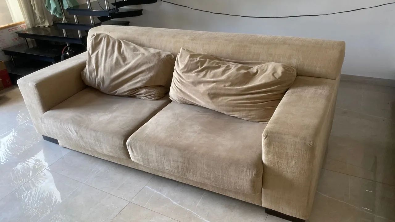 Sofá bege 2,20m65570221537153120