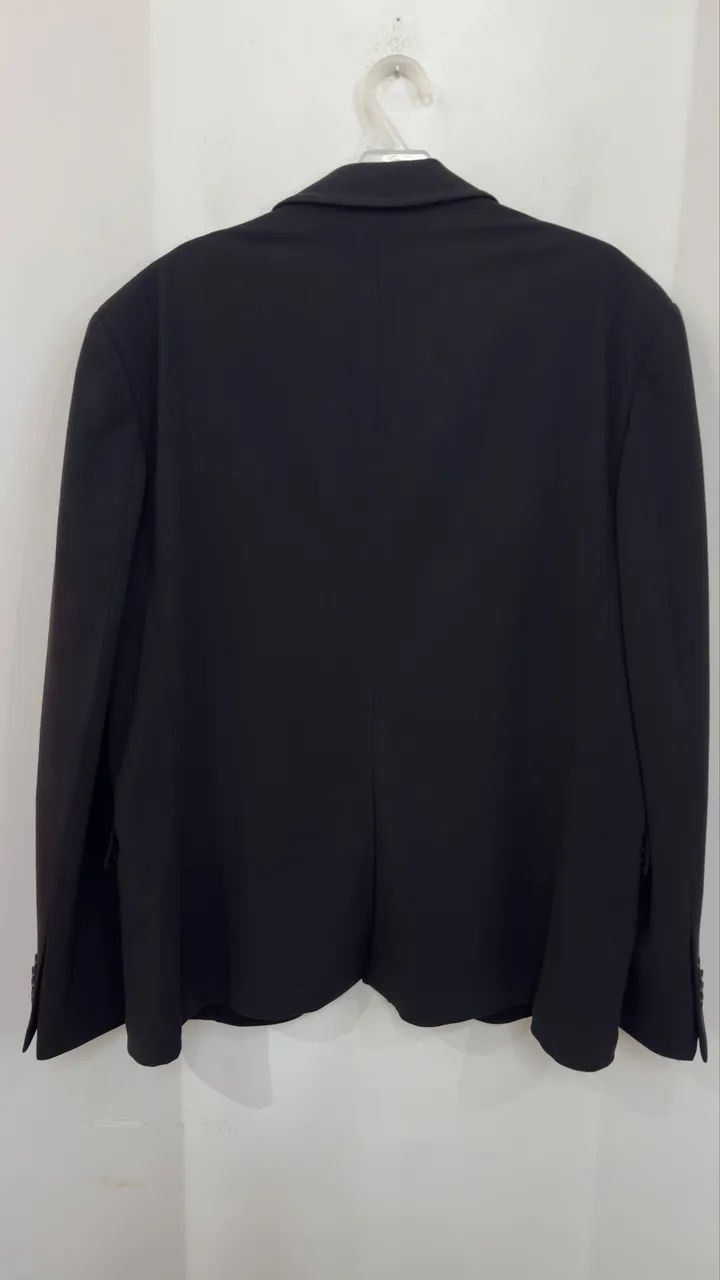 Blazer Oficina Maleável Preto  - Foto 2