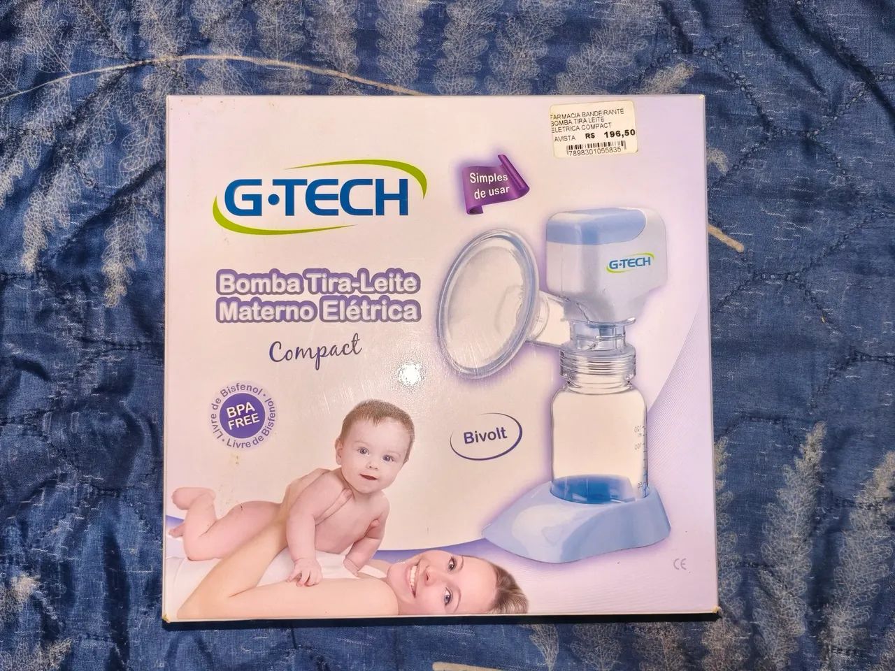 Bomba de tirar leite materno 