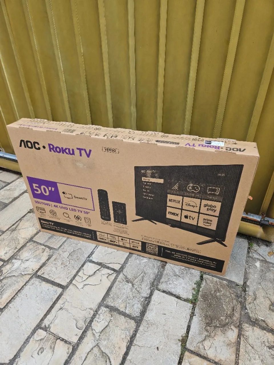 Smart TV 50 AOC 4K - Nova (Caixa lacrada) - Foto 2