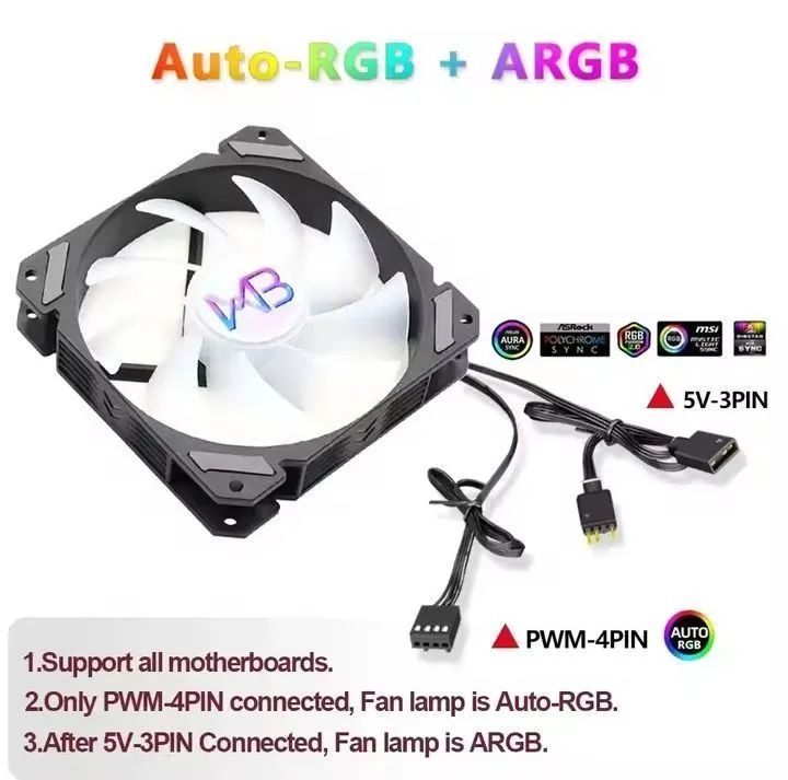 Air Cooler Universal Argb Wovibo - Foto 4