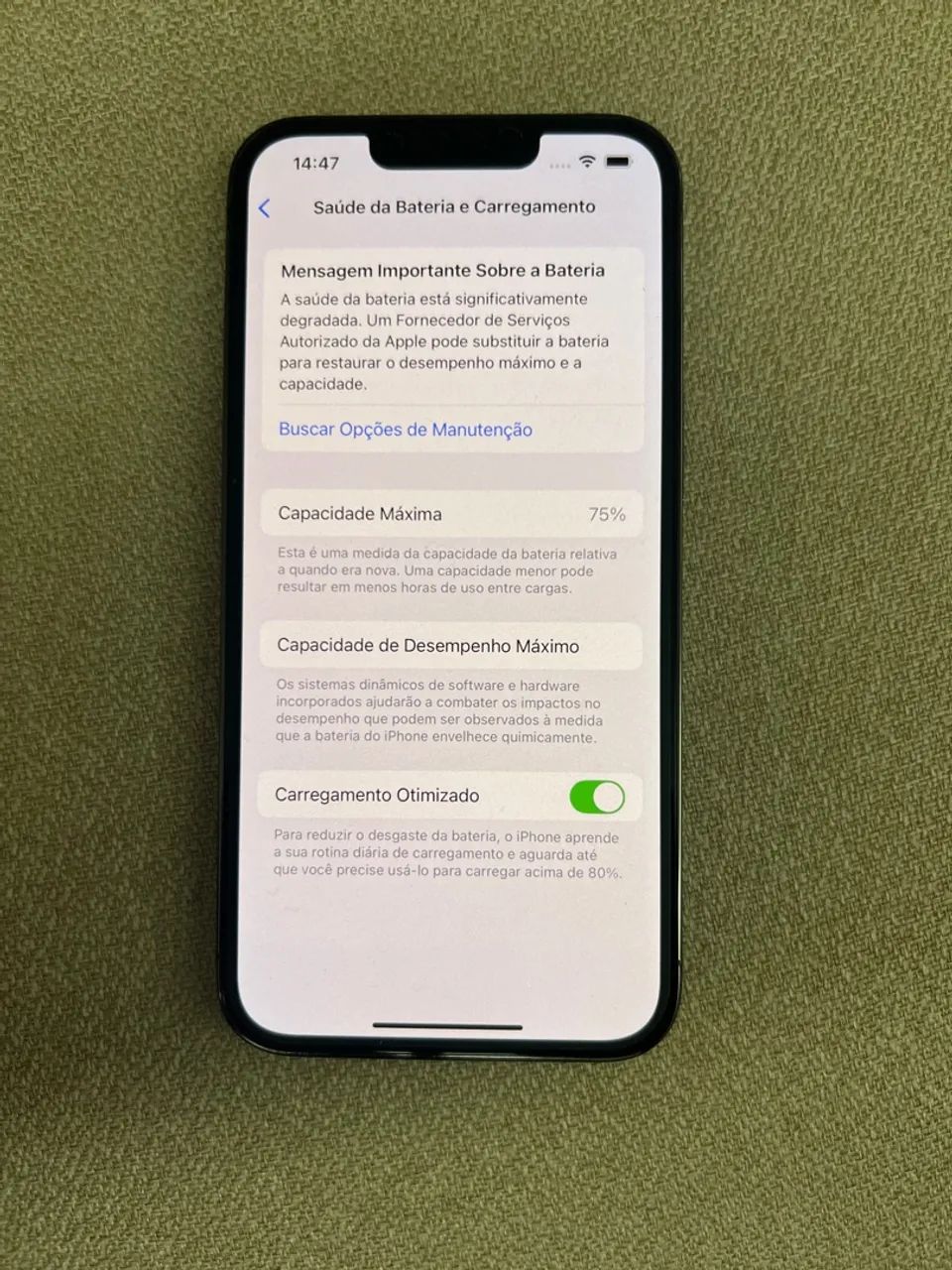 iPhone 13 Pro Grafite 256GB - Sem arranhões! - Foto 3