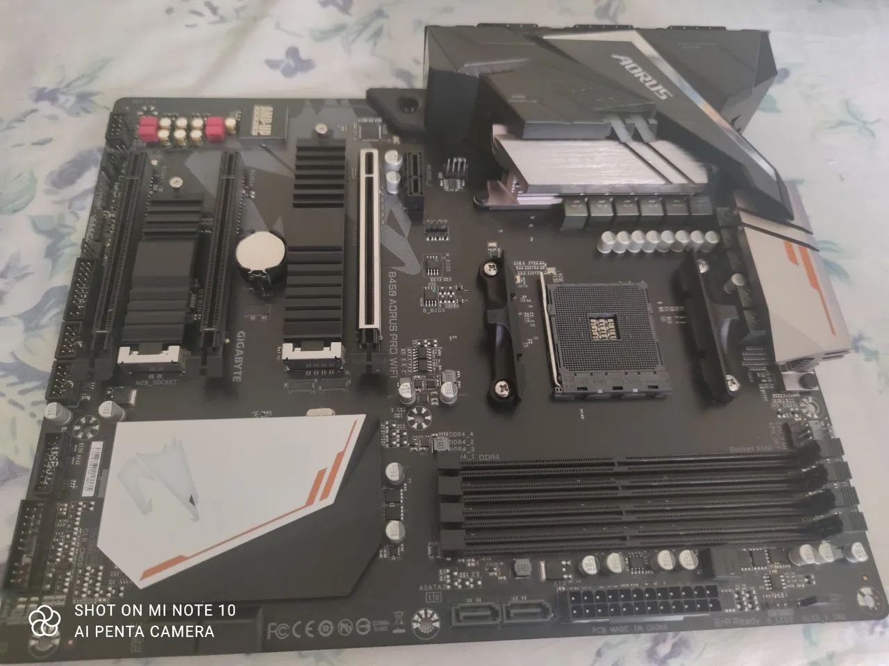 Placa mãe Aorus B450 pro Wi-Fi  - Foto 5