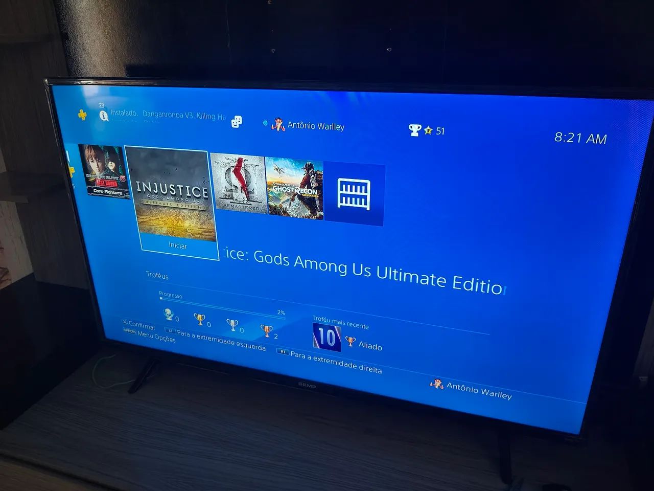 Playstation 4 pro impecável  - Foto 3