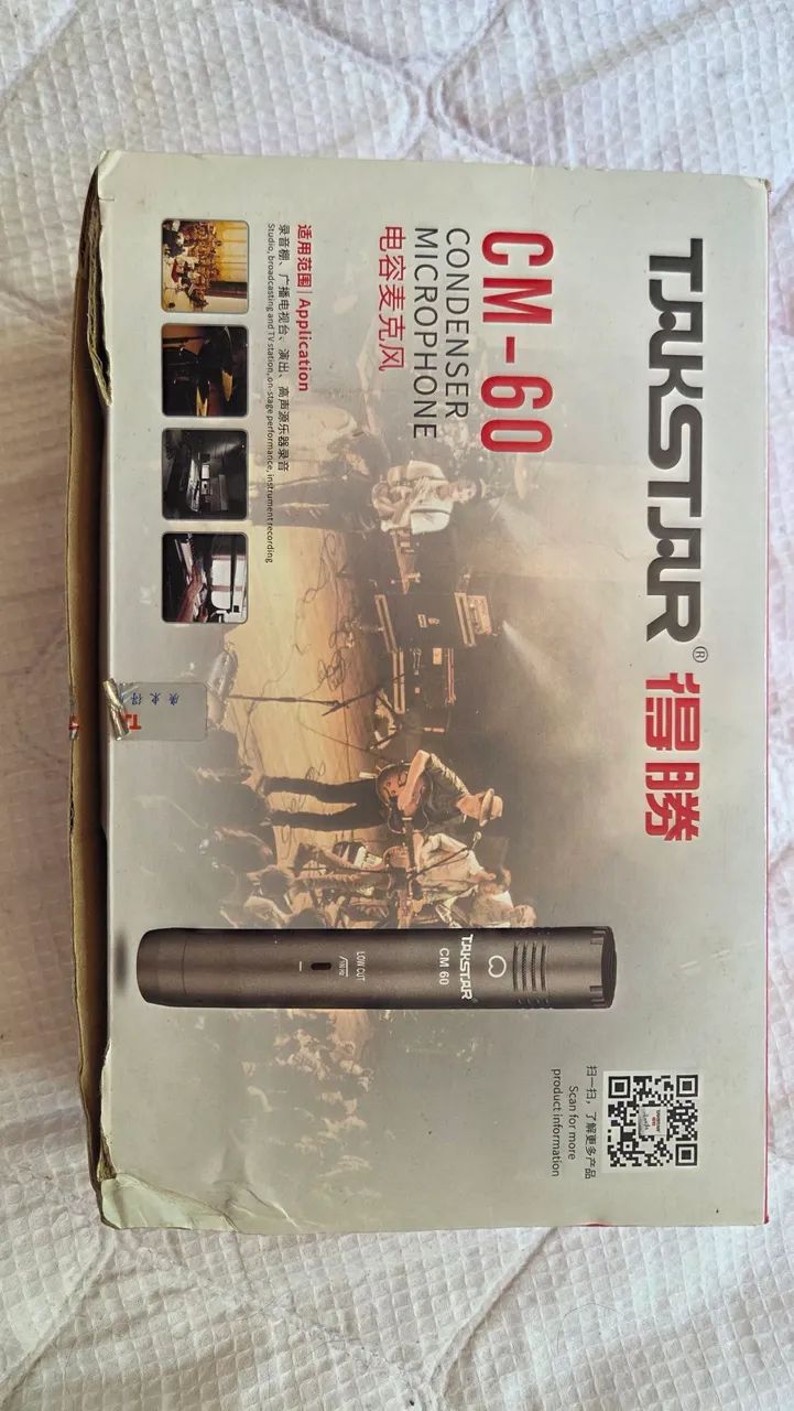 Microfone condensador Takstar CM-60 - Foto 3