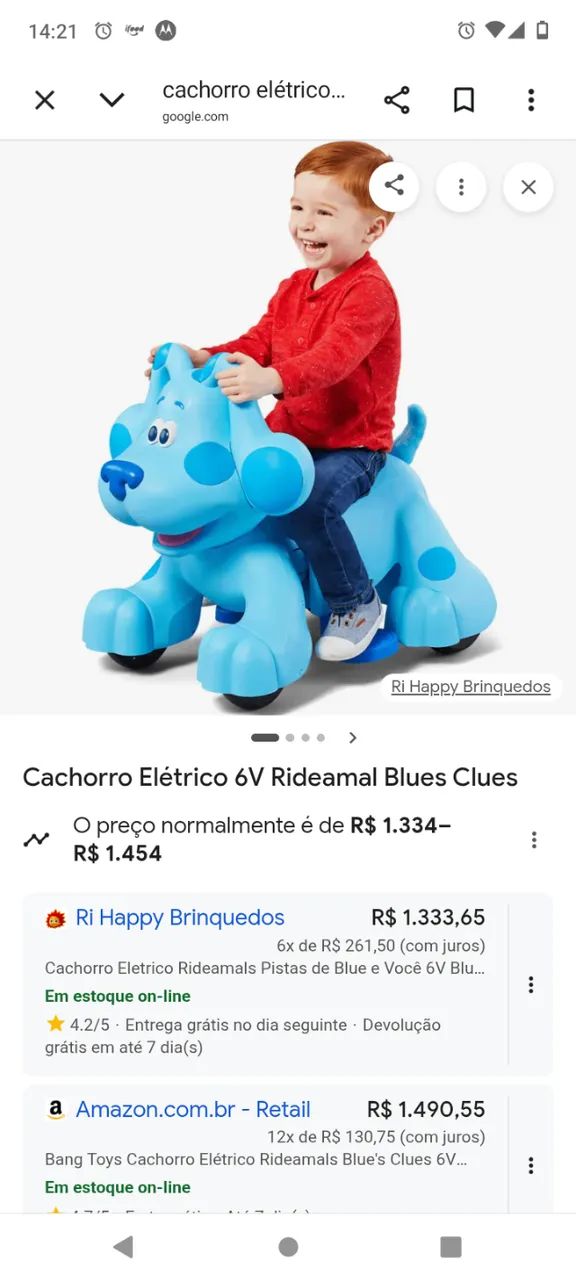 Vendo cachorro elétrico infantil - Foto 2