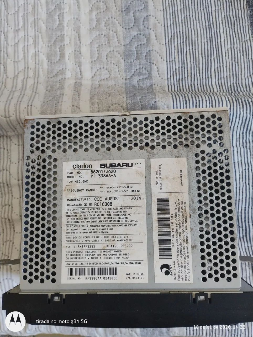 Vendo Multimídia Subaru  - Foto 2