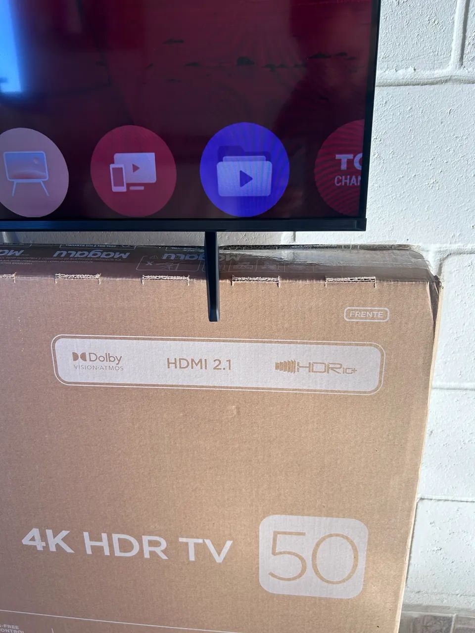 Smart TV 50 polegadas 4K TCL GoogleTV  - Foto 4