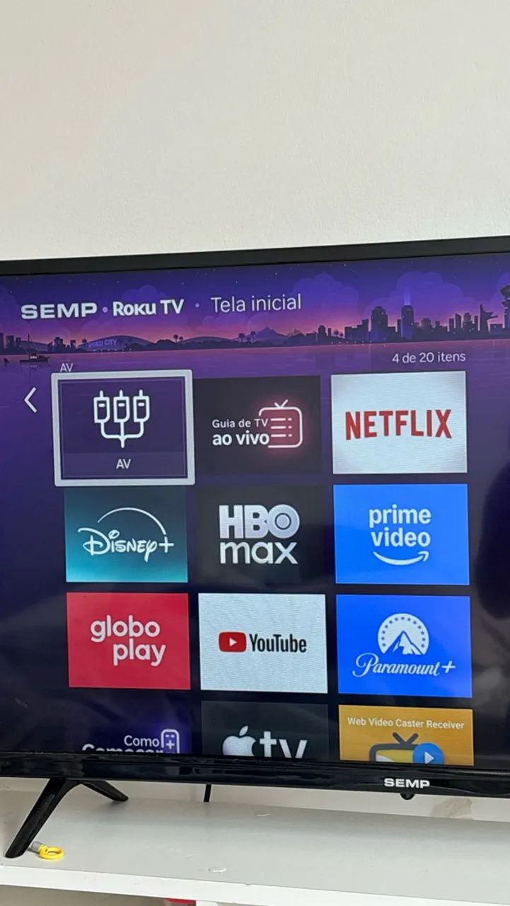 Smart TV 32" SEMP Roku TV - Foto 2