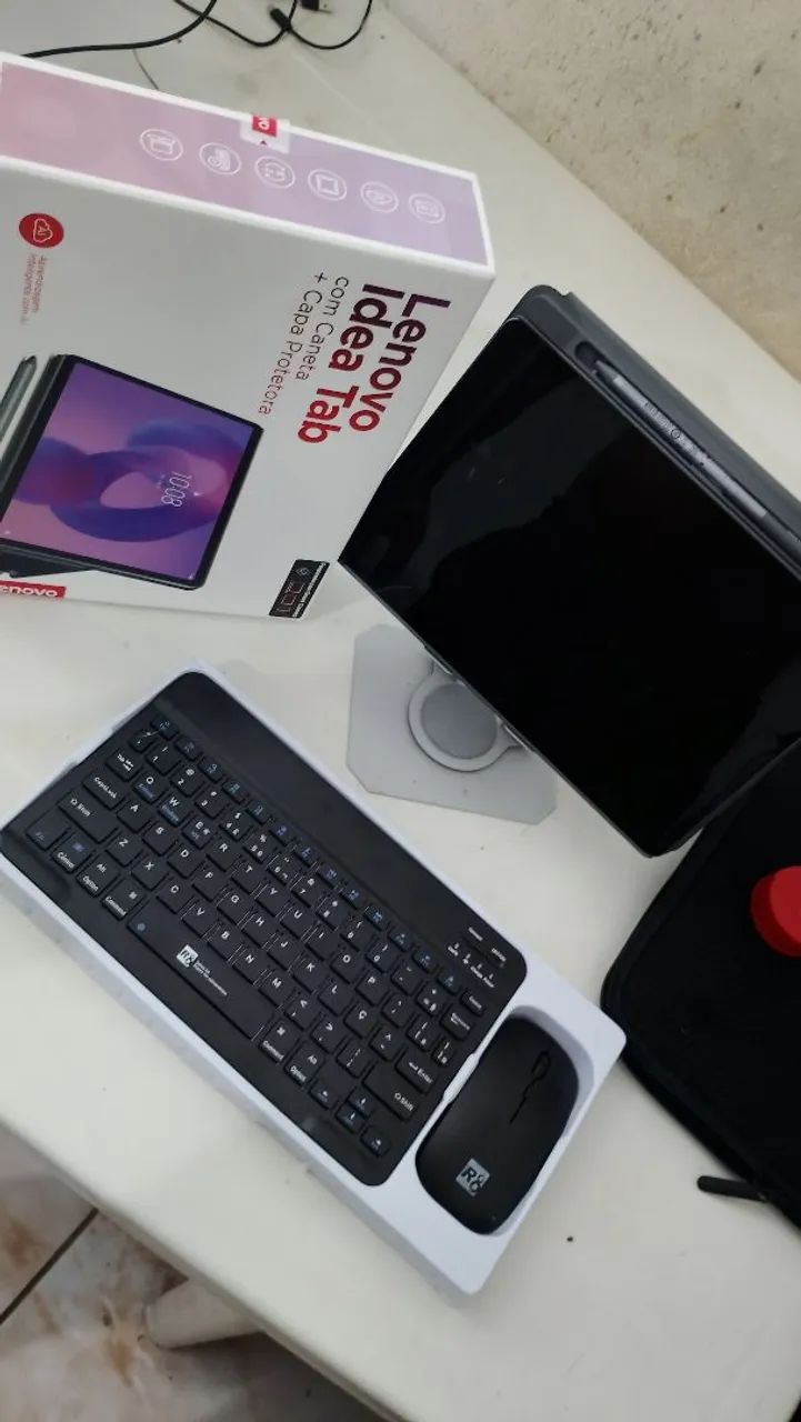Lenovo Idea Tab Octa Core 8GB RAM 128GB Com Capa e Caneta 11" 2.5K