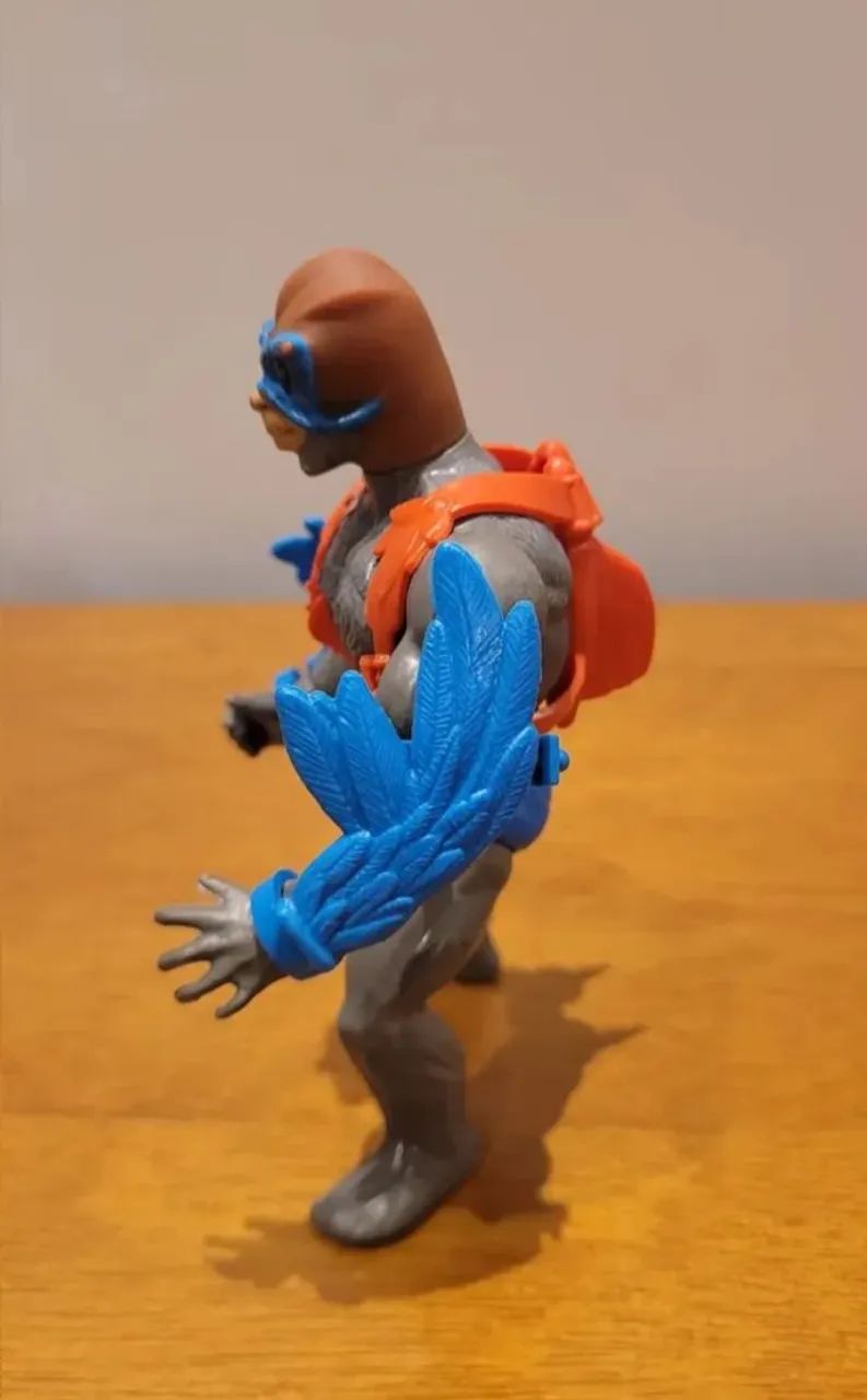 Boneco He Man Stratos Estrela anos 80 completo - Foto 3