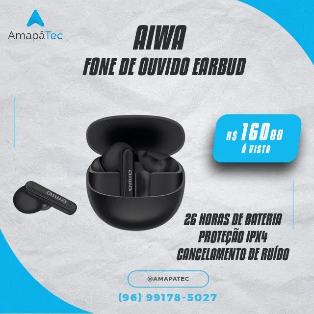 Fone De Ouvido AIWA Earbud