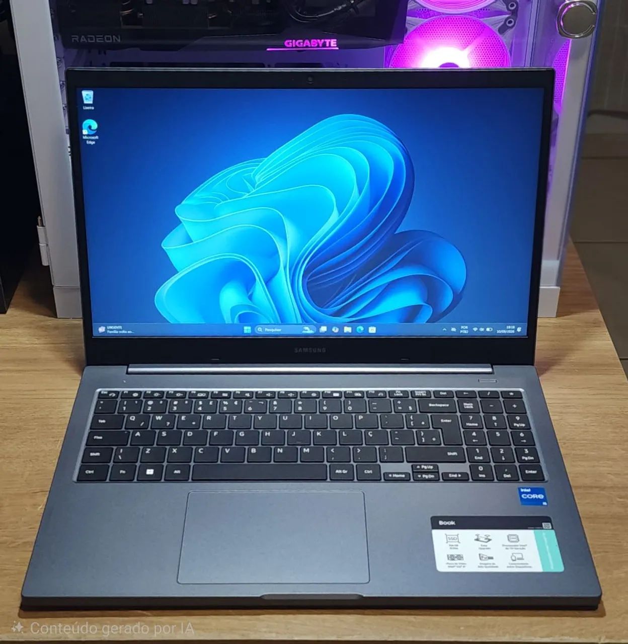 Notebook Samsung Impecável  - Foto 2