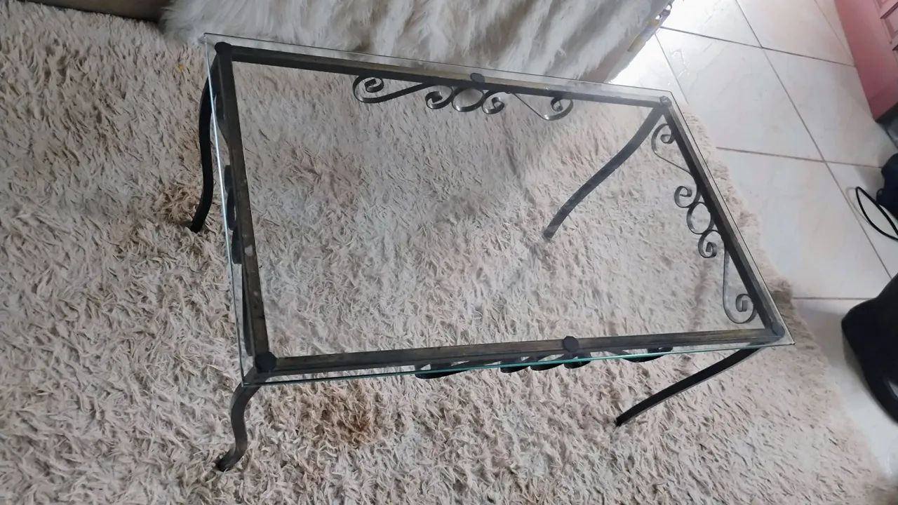 Mesa de centro retrô 