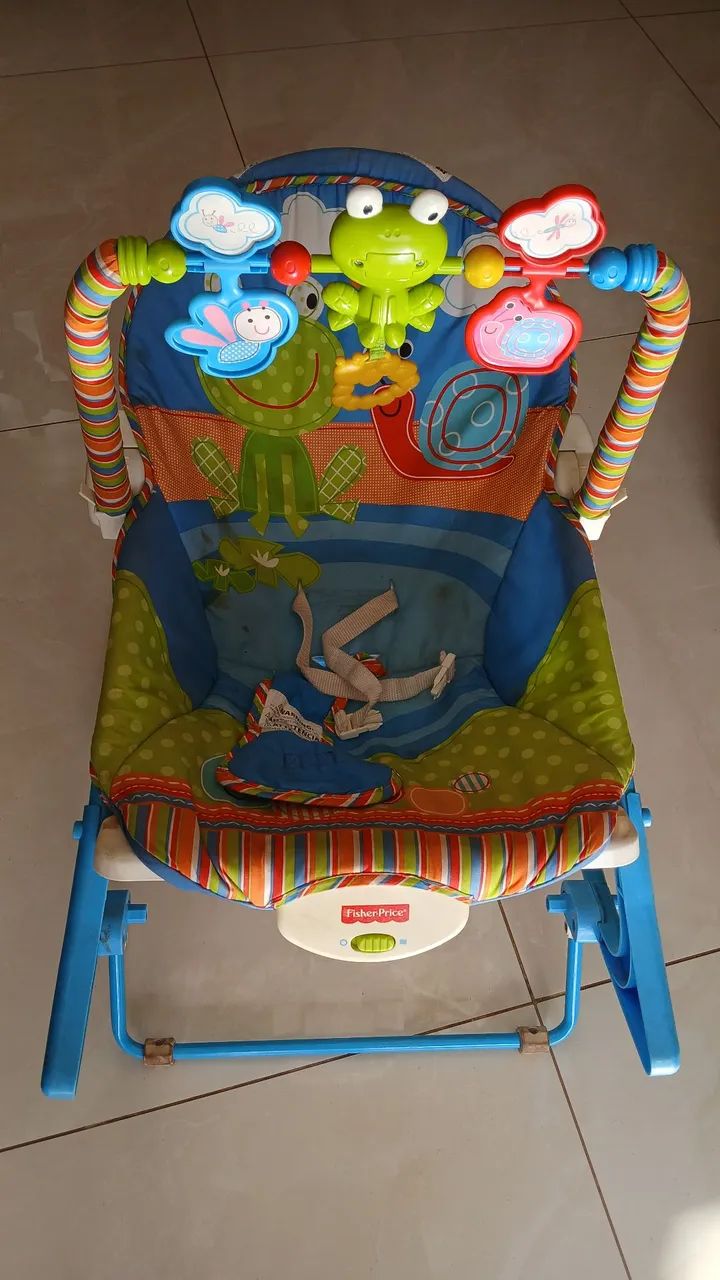 Cadeirinha de balanço bebê e criança 