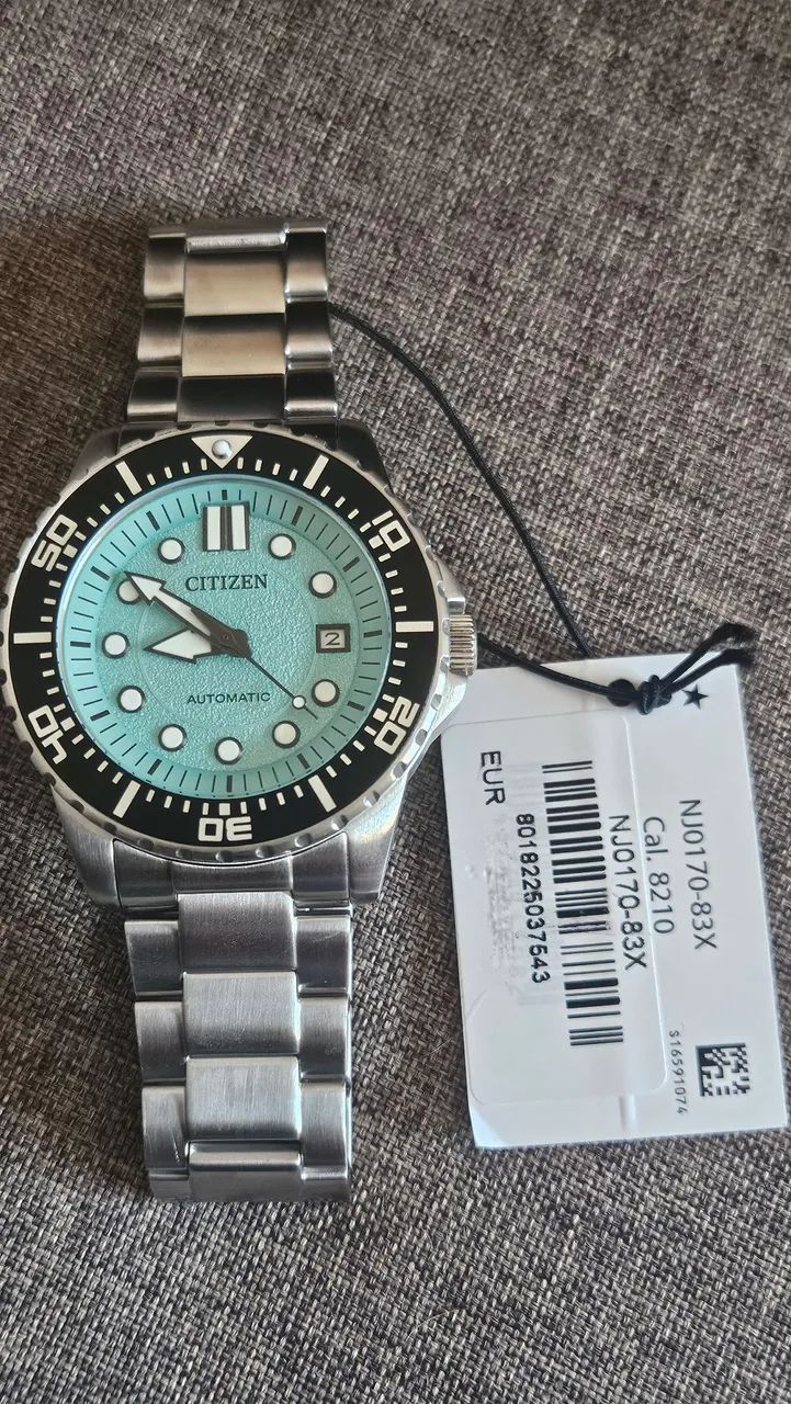 クァンシ Relógio Citzen Urban Drive - Azul Tifany  NOVO ! - Acessórios