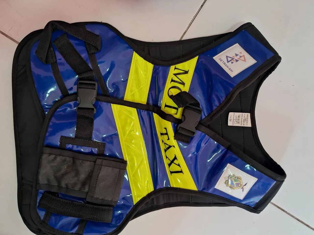 Colete e capacete de mototáxi  - Foto 2