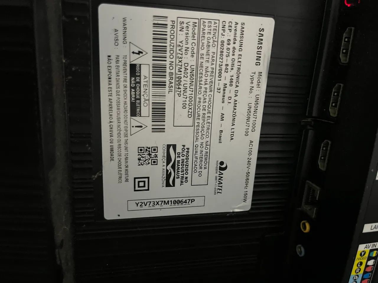 TV Samsung 50 polegadas 4k - Foto 4