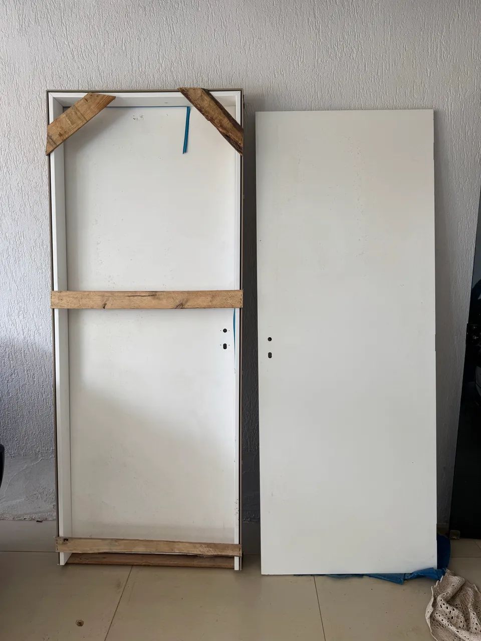 Porta branca pvc 80cm - Foto 4