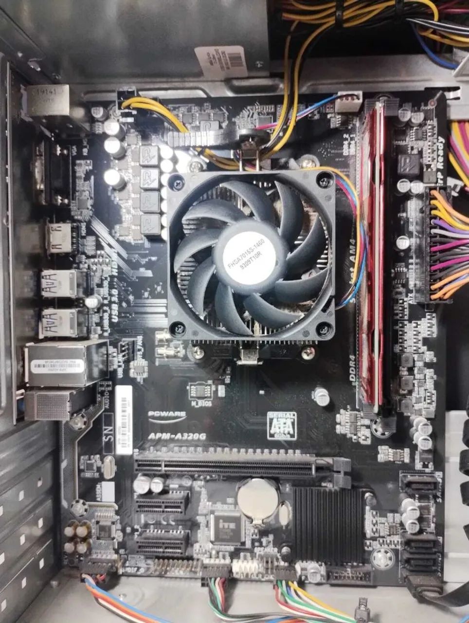 Computador Completo, 2 Monitores, PCWARE A320G AMD A8 9600 Radeon R7 - Foto 3
