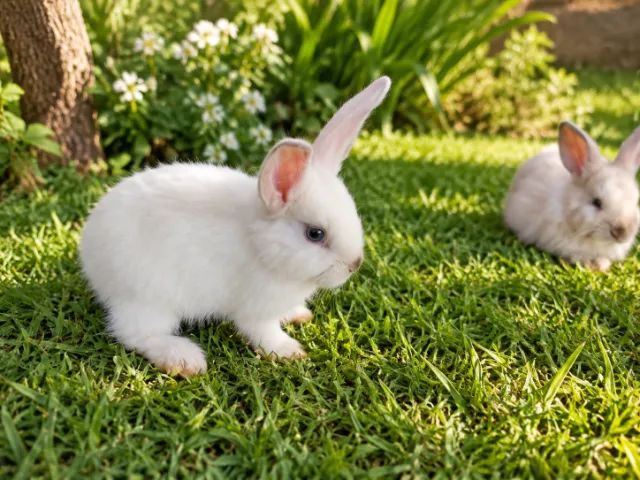 Coelhos Mini Lop - Foto 5