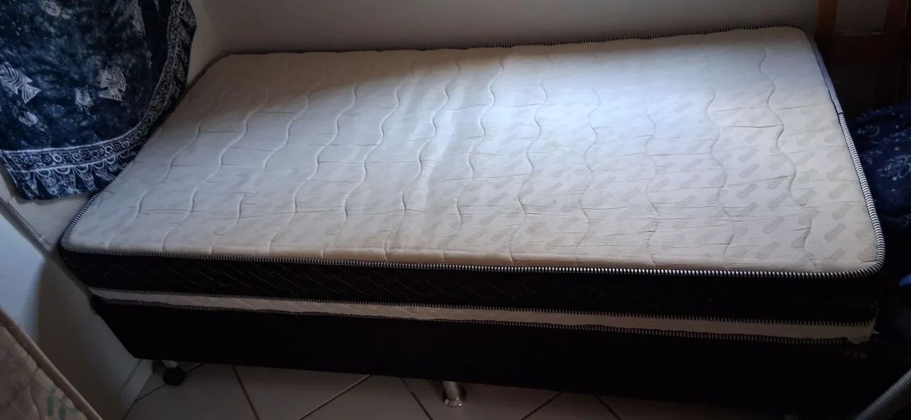 Cama box com colchão - tamanho viúvo  - Foto 2