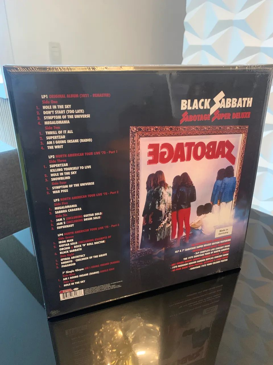 Box Black Sabbath - Sabotage (4LP+7