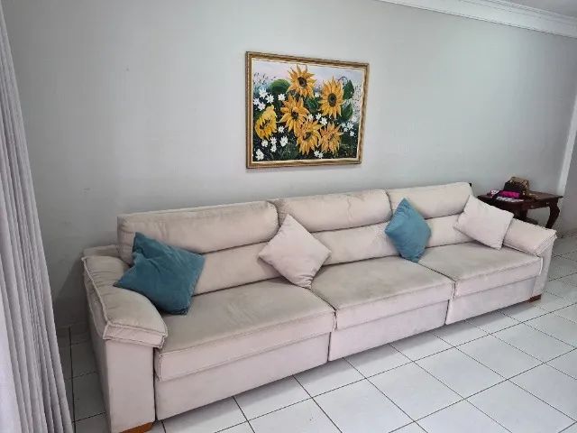 Sofá retrátil semi-novo, 3,80 metros - Foto 5