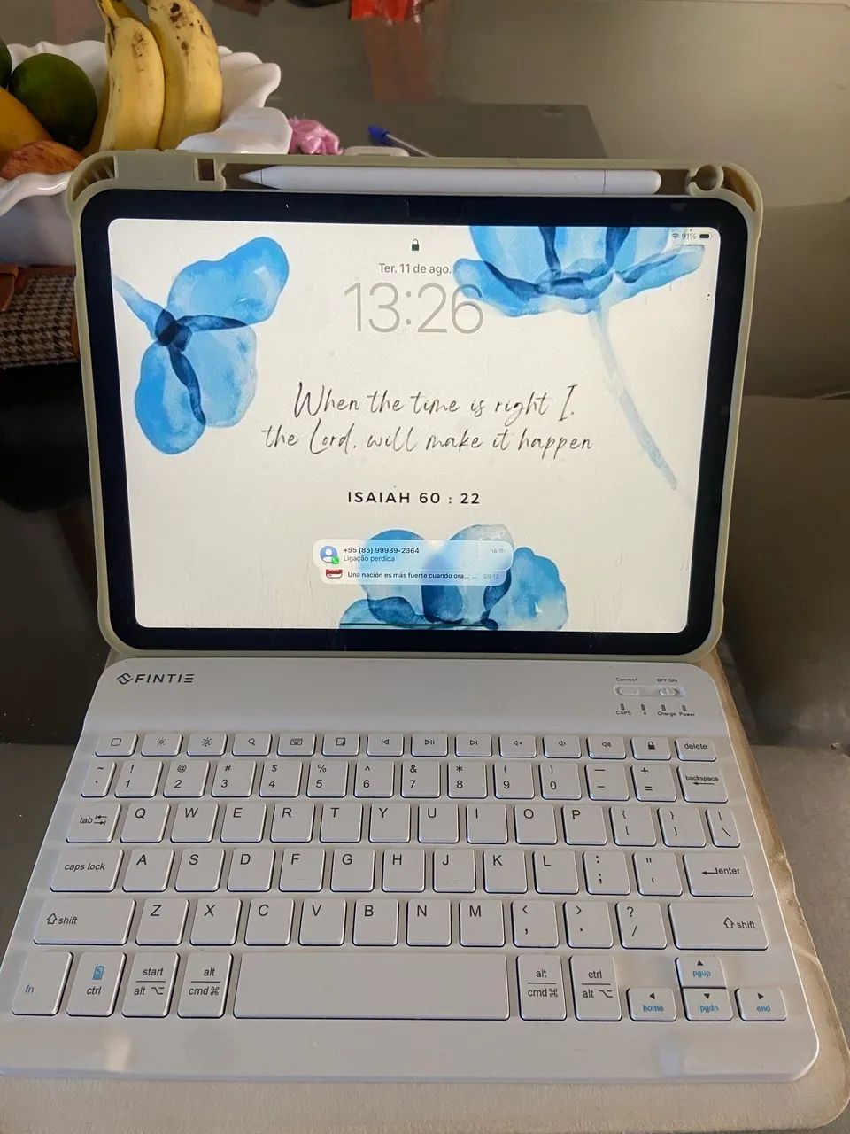 iPad 10 64gb caneta Apple Original e teclado  - Foto 5