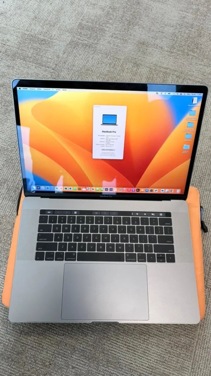 Macbook Pro (15 Polegadas, I7, 512Gb SSD) Cinza espacial