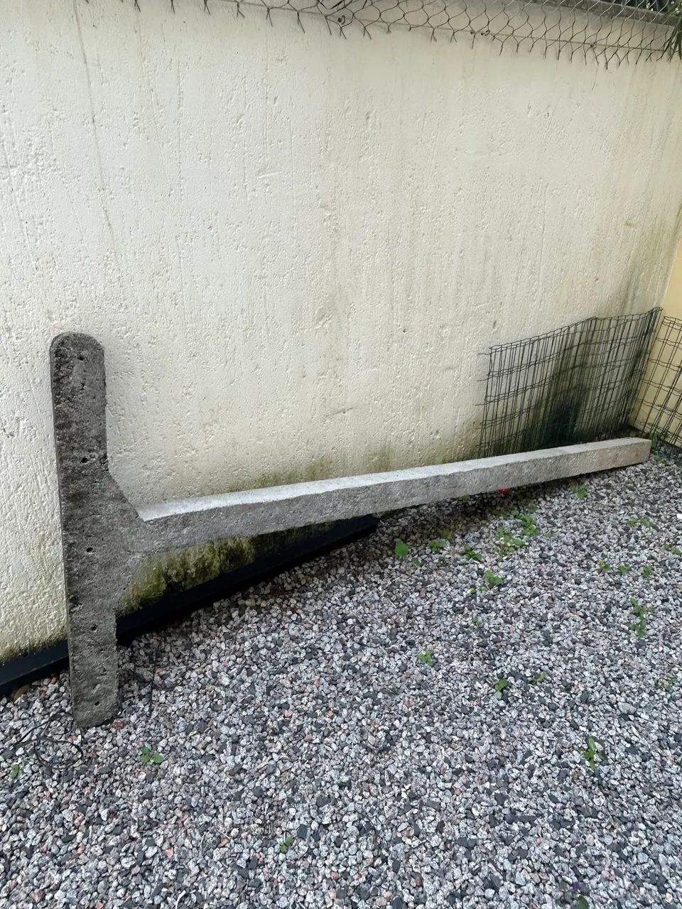 Postes de concreto para varal