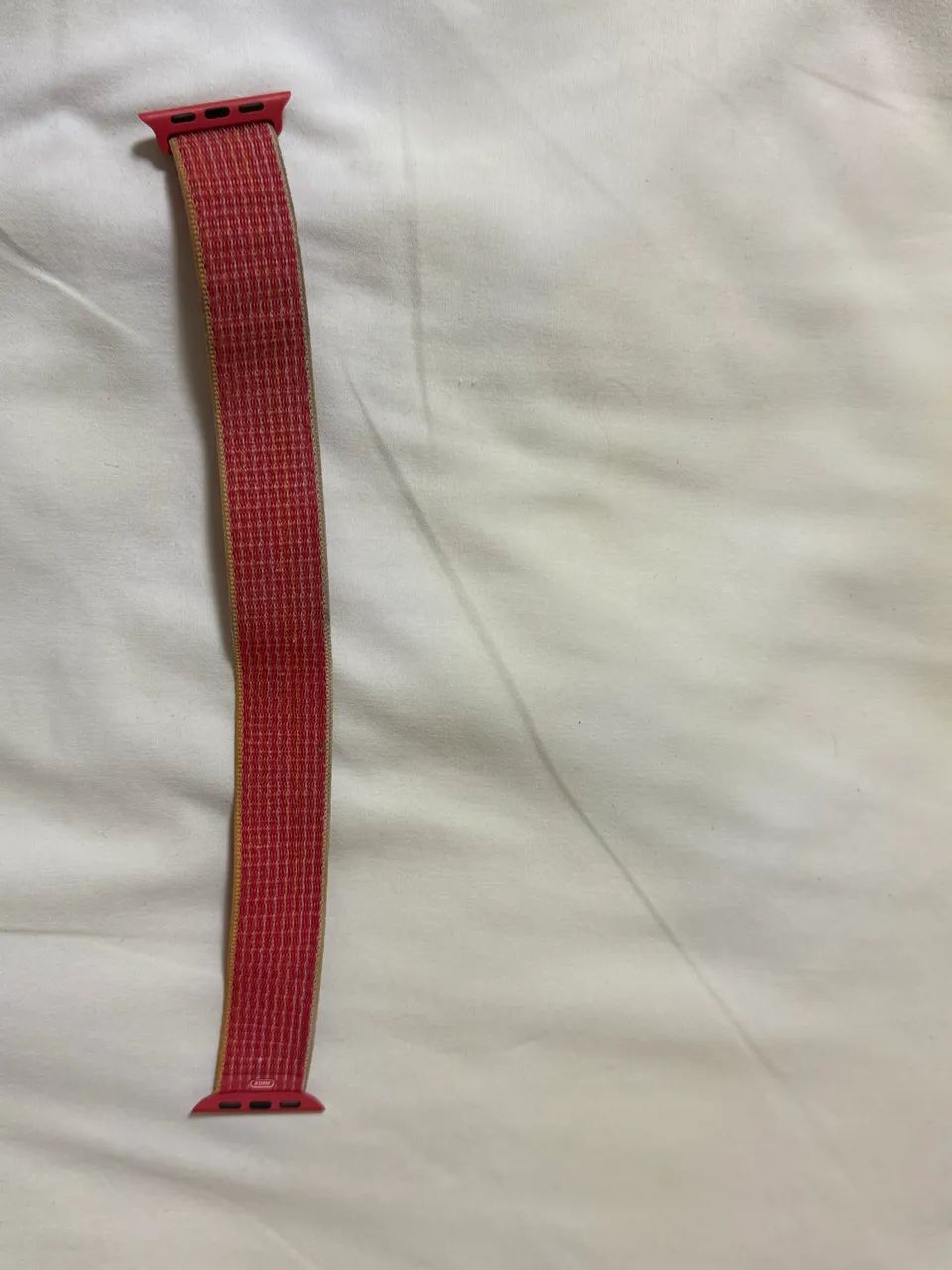 Pulseira Apple watch 41 mm vermelha  - Foto 5