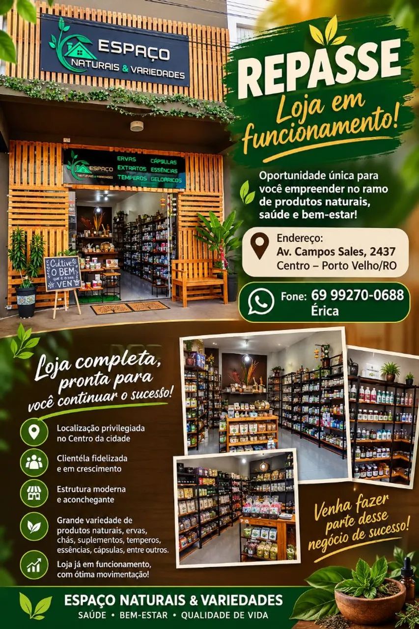 Repasse de loja 